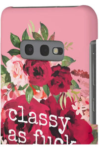 CLASSY AS FUCK (Petal Pink) Pro-Aging Feminist Snap Phone Case