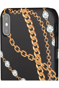 Groove Designer Collection (Chains + Diamonds) Snap Phone Case