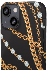 Groove Designer Collection (Chains + Diamonds) Snap Phone Case