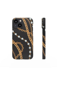 Groove Designer Collection (Chains + Diamonds) Snap Phone Case