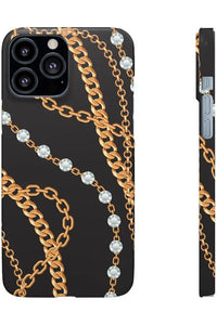 Groove Designer Collection (Chains + Diamonds) Snap Phone Case