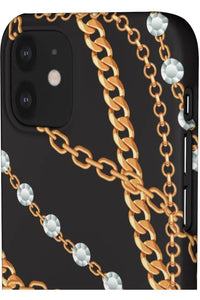 Groove Designer Collection (Chains + Diamonds) Snap Phone Case