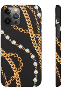 Groove Designer Collection (Chains + Diamonds) Snap Phone Case