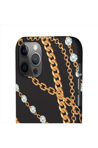 Groove Designer Collection (Chains + Diamonds) Snap Phone Case