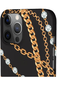 Groove Designer Collection (Chains + Diamonds) Snap Phone Case