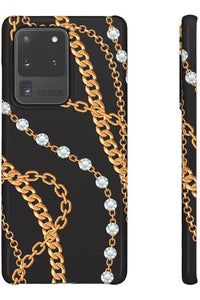 Groove Designer Collection (Chains + Diamonds) Snap Phone Case