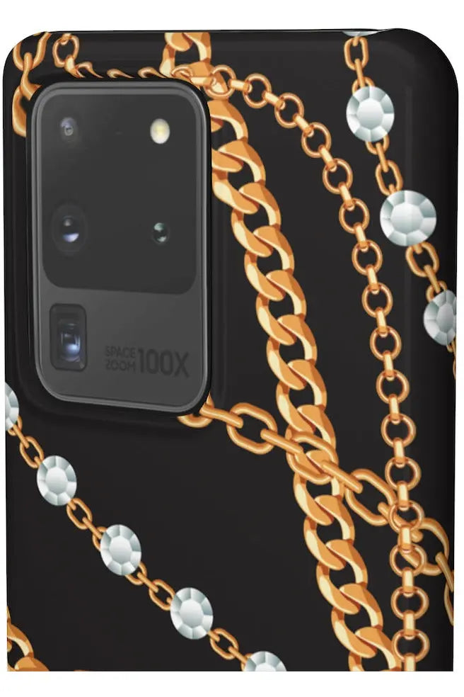 Groove Designer Collection (Chains + Diamonds) Snap Phone Case