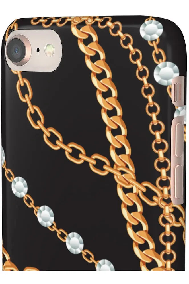 Groove Designer Collection (Chains + Diamonds) Snap Phone Case