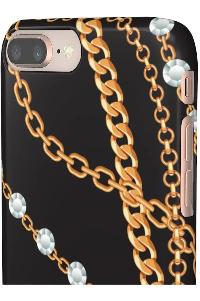 Groove Designer Collection (Chains + Diamonds) Snap Phone Case