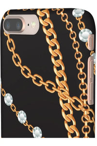 Groove Designer Collection (Chains + Diamonds) Snap Phone Case