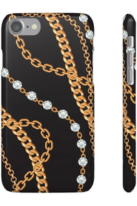 Groove Designer Collection (Chains + Diamonds) Snap Phone Case