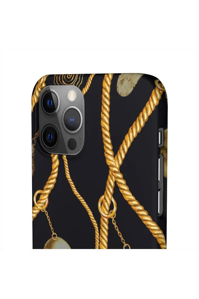 Groove Designer Collection (Pearls + Feathers) Snap Phone Case