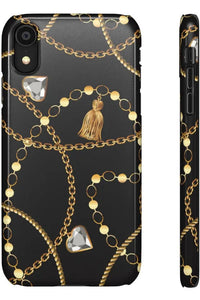 Groove Designer Collection (Tassels + Hearts) Snap Phone Case