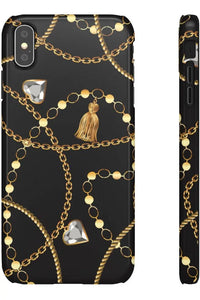 Groove Designer Collection (Tassels + Hearts) Snap Phone Case