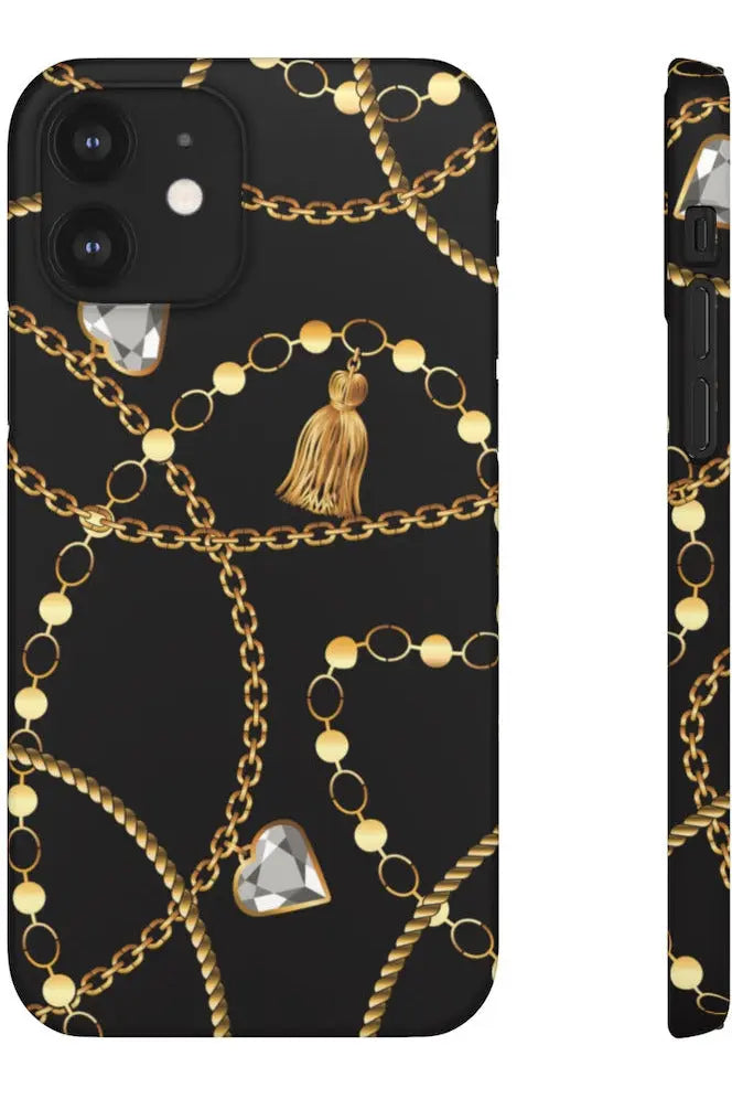 Groove Designer Collection (Tassels + Hearts) Snap Phone Case