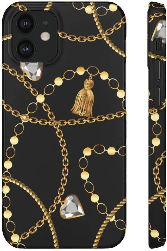 Groove Designer Collection (Tassels + Hearts) Snap Phone Case