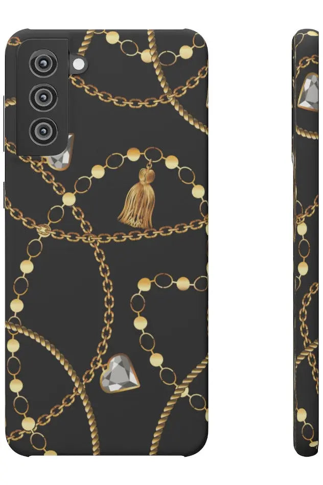 Groove Designer Collection (Tassels + Hearts) Snap Phone Case