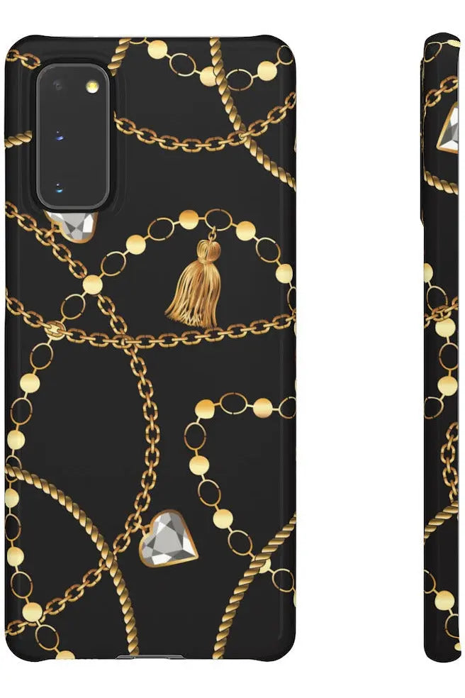 Groove Designer Collection (Tassels + Hearts) Snap Phone Case