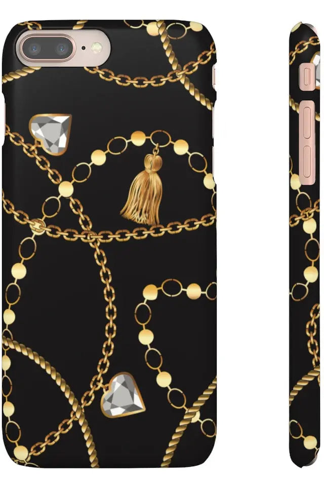 Groove Designer Collection (Tassels + Hearts) Snap Phone Case