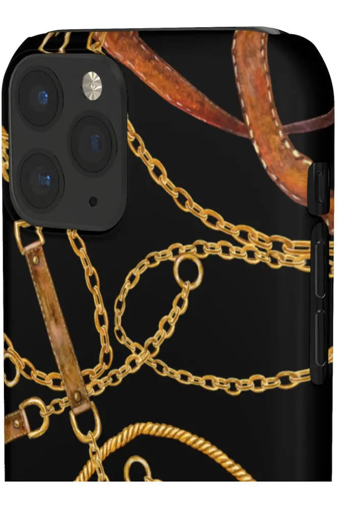 Groove Designer Collection (Tassles + Leather) Snap Phone Case