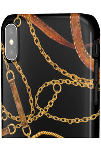 Groove Designer Collection (Tassles + Leather) Snap Phone Case