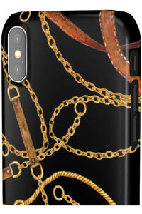 Groove Designer Collection (Tassles + Leather) Snap Phone Case