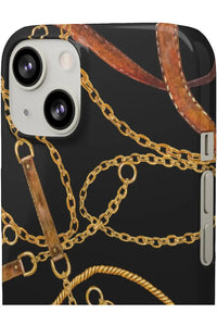 Groove Designer Collection (Tassles + Leather) Snap Phone Case