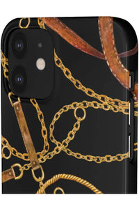 Groove Designer Collection (Tassles + Leather) Snap Phone Case