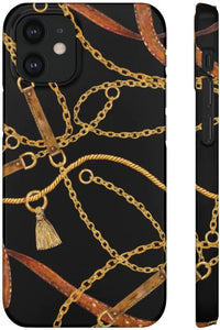 Groove Designer Collection (Tassles + Leather) Snap Phone Case