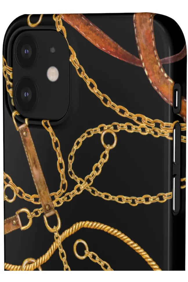 Groove Designer Collection (Tassles + Leather) Snap Phone Case