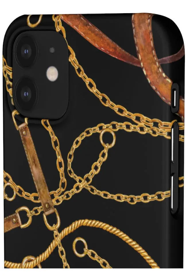 Groove Designer Collection (Tassles + Leather) Snap Phone Case