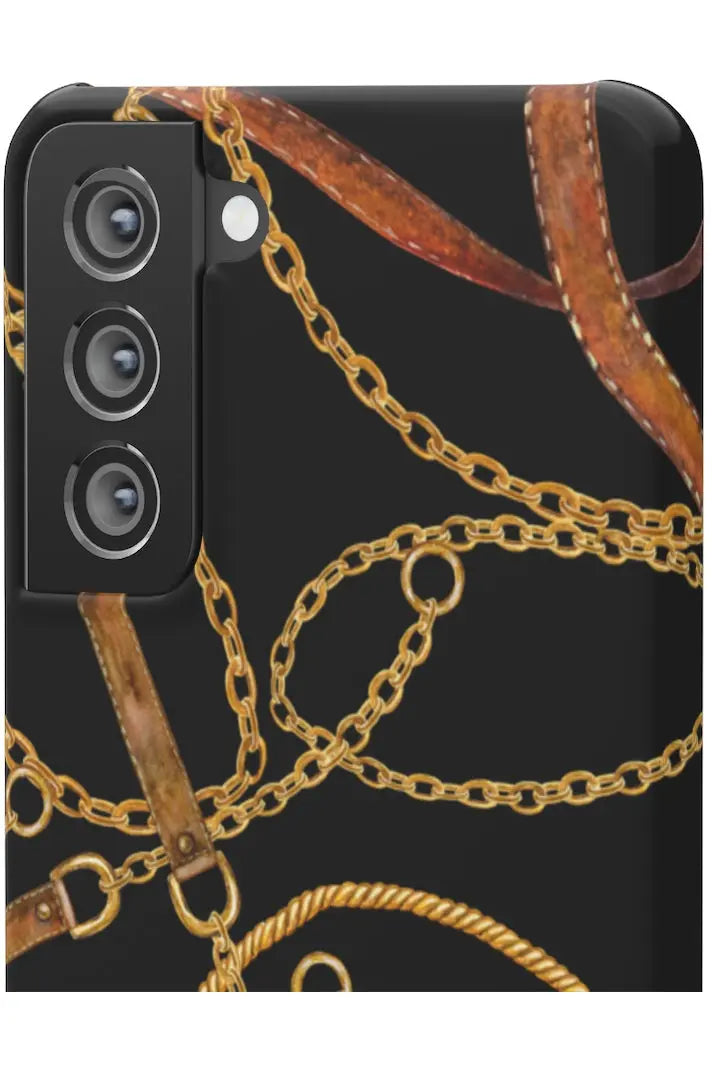 Groove Designer Collection (Tassles + Leather) Snap Phone Case