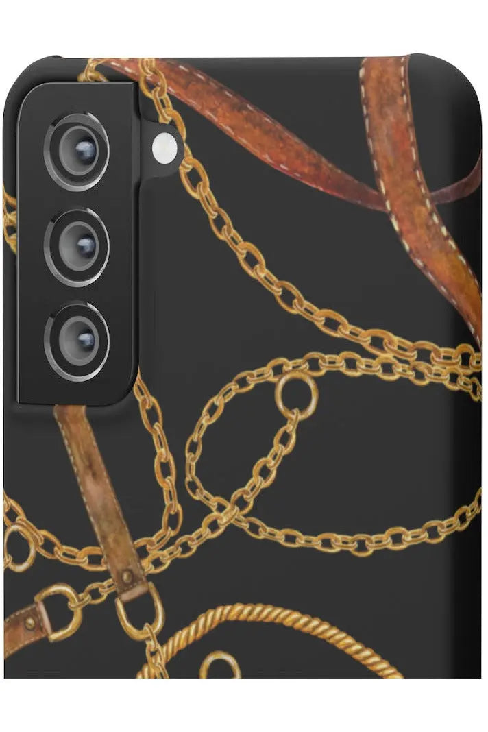 Groove Designer Collection (Tassles + Leather) Snap Phone Case