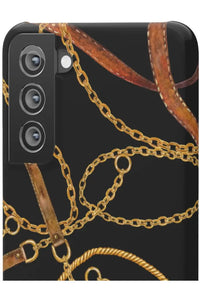 Groove Designer Collection (Tassles + Leather) Snap Phone Case