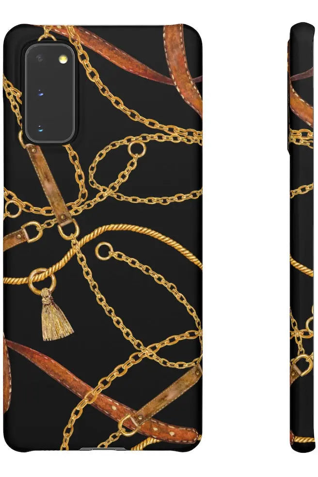 Groove Designer Collection (Tassles + Leather) Snap Phone Case