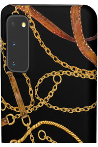 Groove Designer Collection (Tassles + Leather) Snap Phone Case