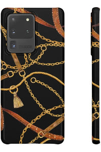 Groove Designer Collection (Tassles + Leather) Snap Phone Case