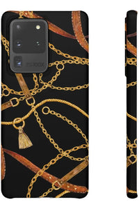 Groove Designer Collection (Tassles + Leather) Snap Phone Case