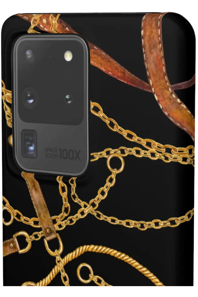 Groove Designer Collection (Tassles + Leather) Snap Phone Case