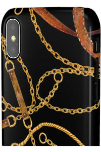 Groove Designer Collection (Tassles + Leather) Snap Phone Case