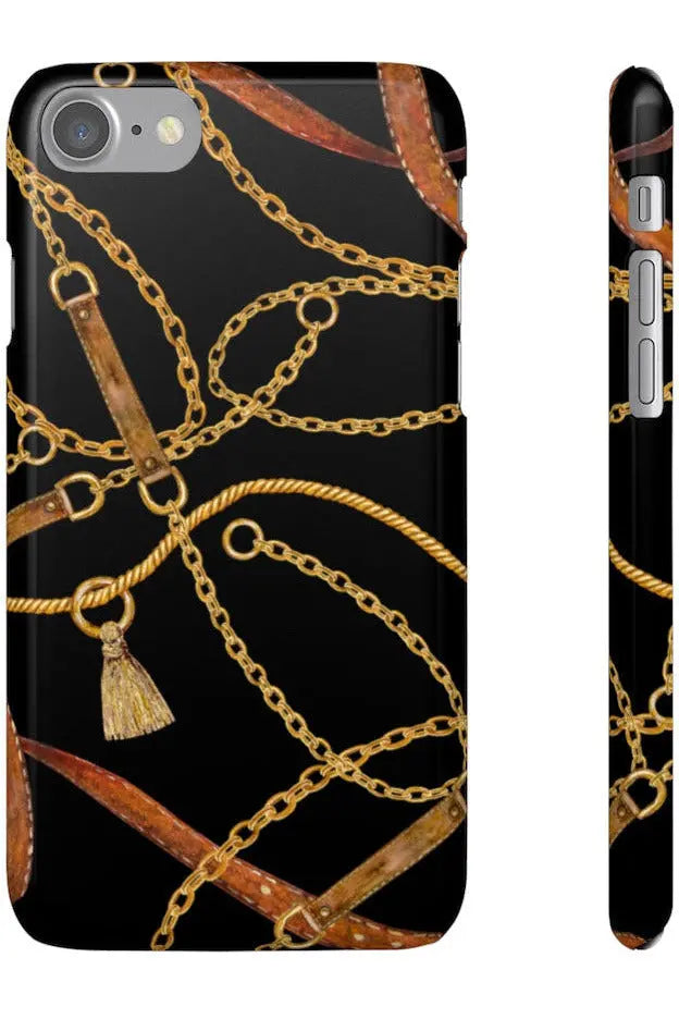 Groove Designer Collection (Tassles + Leather) Snap Phone Case