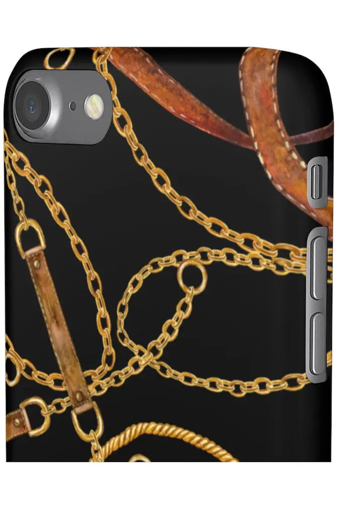 Groove Designer Collection (Tassles + Leather) Snap Phone Case