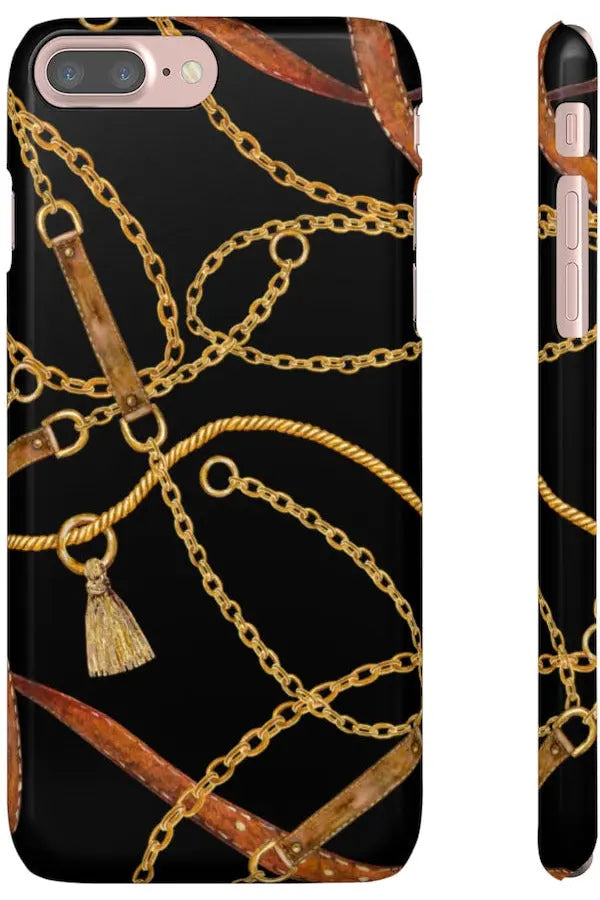 Groove Designer Collection (Tassles + Leather) Snap Phone Case