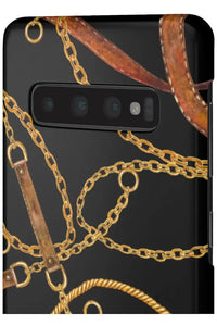 Groove Designer Collection (Tassles + Leather) Snap Phone Case