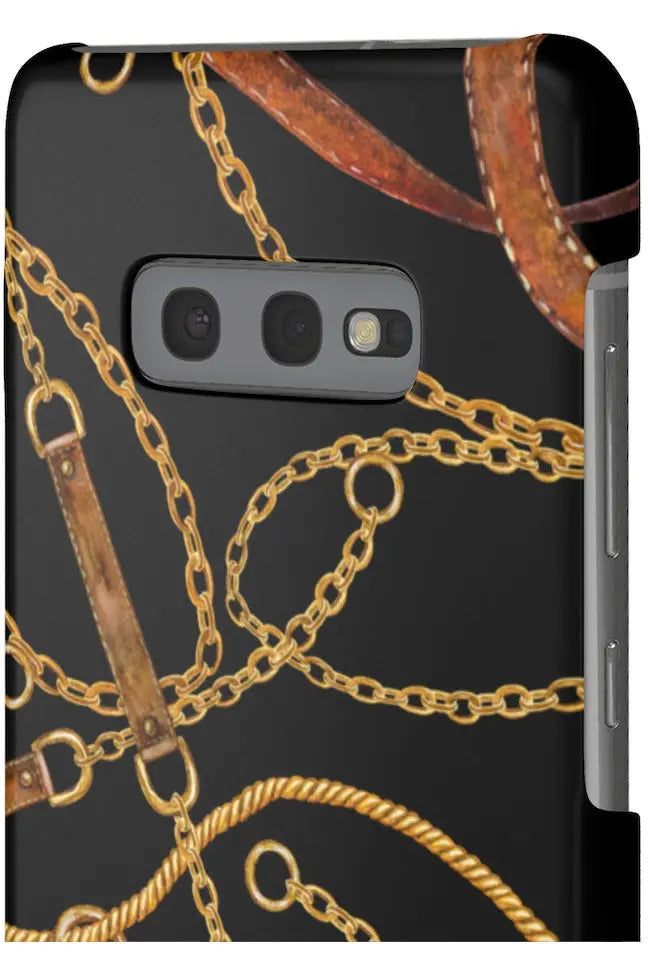 Groove Designer Collection (Tassles + Leather) Snap Phone Case