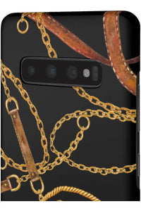 Groove Designer Collection (Tassles + Leather) Snap Phone Case