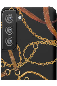 Groove Designer Collection (Tassles + Leather) Snap Phone Case