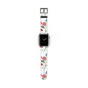  Just Bloom (Wild Flowers) Watch Band for Apple Watch Watch Bands38-41mmBlackMatte