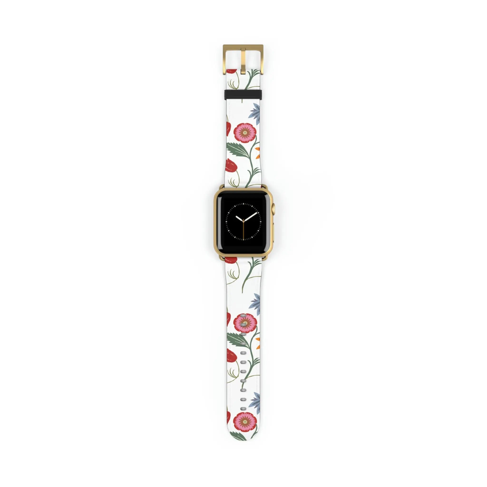  Just Bloom (Wild Flowers) Watch Band for Apple Watch Watch Bands38-41mmGoldMatte