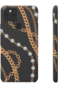 Groove Designer Collection (Chains + Diamonds) Snap Phone Case